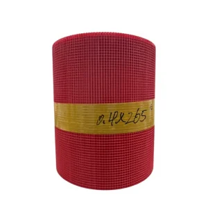 0.5mm High Temperature Dry Transformer Alkali Resistant Fiberglass Mesh Cloth Red Epoxy Resin Impregnated Reinforced 35KV