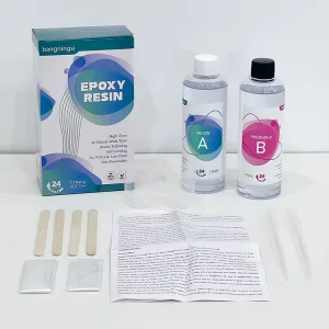 1:1 Epoxy Resin Highly Transparent Crystal Clear Formula with Natural Defoaming for Fast Delivery