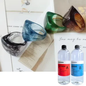 1 1 Mix Ratio Low Viscosity Crystal clear Epoxy Resin Kit No Yellowing Epoxy Resin Material for Jewelry