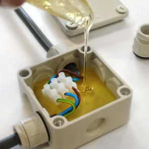 电缆盒用1:1透明聚氨酯30分钟快速固化便携式包装2部分聚氨酯