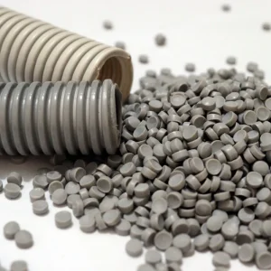 100% Virgin UPVC Granules Modified PVC Compound Pellet Resin for Spiral Hose Corrugated Pipe Production