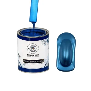 1K Blue Bright Silver UV Resistant Acrylic Resin High Gloss High Performance Car Ship Metal Parts Repair Spray Paint