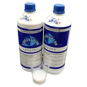 1kg Bottle Epoxy Resin Glue for Painting Art Gold Leaf Furniture Gilding Craft Decor Adhesive on Metal Crafts