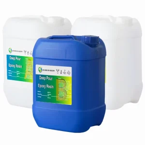 2:1 Crystal Clear Deep Pour Epoxy Resin Kit Bubble-Free Low Viscosity UV Resistant for DIY Art Casting River Table