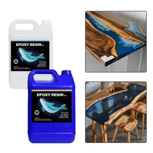 2 1 Crystal Clear Epoxy Resin Kit High Gloss and Bubble Free Resin Supplies for Coating and Casting Craft DIY Wood Table Top