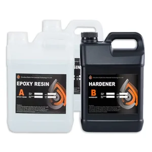 2 1 High Performance Eco friendly Epoxy Resin for Commercial Table Manufacturing Low Heat Output Woodworking Construction