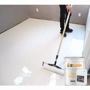 2 1 Metallic Marble Look Flooring Epoxy Resin Anti slip and Mix with Pure Metallic Colors Flooring