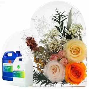 2:1 Solvent Free Deep Casting Epoxy Resin For Flowers Preservation