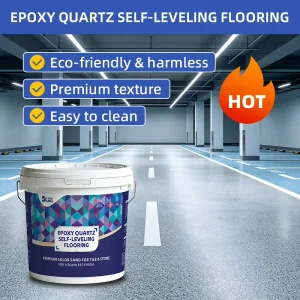 2 Part Epoxy Resin Floor Paint Self Leveling Seamless Coating for Garage Basement Concrete Floors
