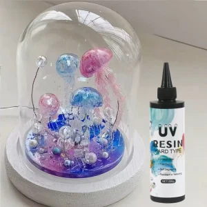 200g Reliable Suppliers of Super Crystal Clear Epoxy Resin Kit for Beginners Good UV Glue Adhesive for Construction