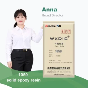 25kd/bag Solid Epoxy Resin 1050 Polyamide Bisphenol a Epoxy Resin Floor Automobile Coating Paint