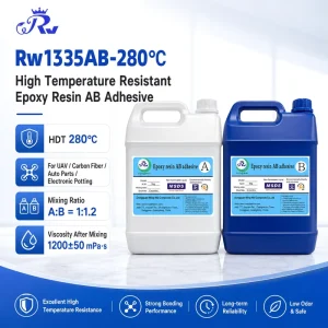 280°C High Temperature Epoxy Resin AB Adhesive for UAV Carbon Fiber Auto Parts Electronic Potting