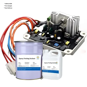 2K Thermal Conductive Polyurethane Epoxy Resins Potting Adhesive Glue for Transformer Electronic Stator Sensor Ignition Coil