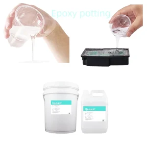 3:1 Clear Electronic Epoxy Resin Potting AB Glue Fire Retardant High Temp Potting Two-component Compound Glue