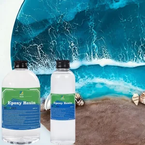 3 1 Ratio Epoxy Resin Crystal Clear Strong Art Resin for Casting DIY Resin Art Molds Easy to Mix