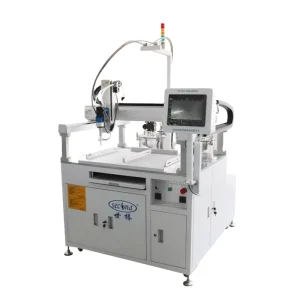 3 Axis Automatic Servo Motor Label Badge AB Two Component Silicone Epoxy Resin Glue Dispensing Mixing Potting Filling Machine