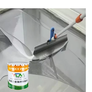 3D Epoxy Resin 5:1 Ratio Self Leveling Floor Coating with Brush Application Non VOC Solvent Free