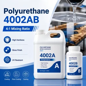 4002AB Polyurethane Resin Adhesive 4 1 PU Glue for Surface Coating Floor Stone Wood Mold Casting