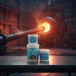 500g Heat Stable Long Lasting High Temperature Resistant Epoxy AB Glue Adhesive for Industrial Bonding Projects
