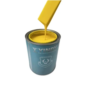 A09 1K Lemon Yellow Acrylic Paint Automotive Paints Car Paint with High Coverage Simple Construction Car Repair and Color