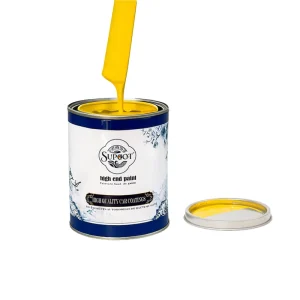 A19 Acrylic 1K Yellow Automotive Spray Paint Liquid Coating High Gloss 1L Car Primer
