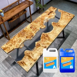 AB Epoxy Resin Floor Coating Adhesive Clear Liquid Casting Glue for Resin River Wood Table for Packing and Construction