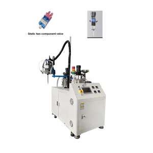 AB Glue Dispenser Handheld Gun Potting 2 Component Mixing Glue Machine Semi Automatic Glue Filling Dispensing Machine