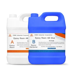 AB Glue Heat Resistant Resin High Temperature 300deg+ Fast Cure Epoxy Resin Container Bottle Liquid 1:1 Woodworking Packing