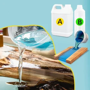 AB Two Component Epoxy Resin for Creative Handicrafts for River Tables and Woodwork Filling Hard Curing Product