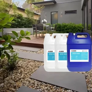 定制高粘结强度液体双组分环氧树脂AB胶，用于建筑和碎石道路5公斤