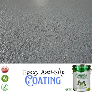 AG 40 Fast Curing Epoxy Anti Slip Coating Abrasion Resistant Liquid for Industrial Commercial Residential Floors Roller