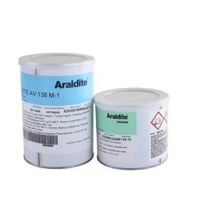 ARALDITE AV138M-1 High Temperature Resistant Double Component Epoxy Adhesive Quick Drying Woodworking Construction Packing 20MPa