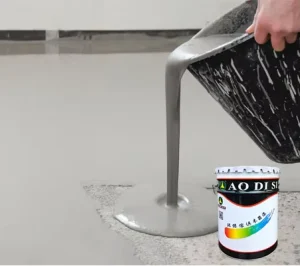 AX06 Water Base Epoxy Floor Paint Epoxy Self leveling Cement Liquid Coating Waterproof Anti slip Wear resistant Floor