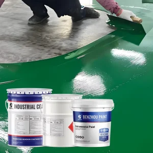 Acid Resistant Solvent Free Epoxy Self Leveling Coating Corrosion Proof for Chemical Labs