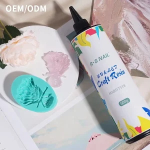 Acrylates Crystal Clear Glue UV Hard Type Resin Fast Curing UV Resin for Diy Art Craft