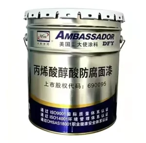 Acrylic Alkyd Anticorrosive Topcoat for Oil Tanks