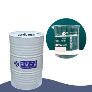 Acrylic Resin Coating 1k Steel Paint High Glossy Automotive Varnish Polylol TPA Hydroxylic 4.3 Union Eco Friendly 60% Solid