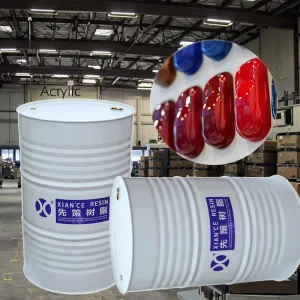 Acrylic Resin Galvanized Steel Paint 1K&2K UV Clear Coats High Purity 99% 200kg Drum 60% Solid