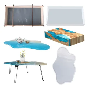 Adhesive Epoxy Resin for River Table Deep Pour High Gloss Clear Casting