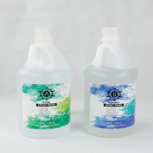 Ai Feng Epoxy Resin Design Small Accessories Dry Bisphenol Epicholrodyn AB 1 1 Gallon Liquid Adhesive for Tile Leather