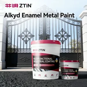 Alkyd Resin Alkyd Enamel Liquid Coating for High Gloss Rich Color Strong Adhesion Weather Resistance of Door and Window Metal