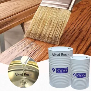 Alkyd-resin 99% Purity Soyabean Oil Alkyd Resin Industrial Oil High Hardness Transparency OEM 200kg Drum