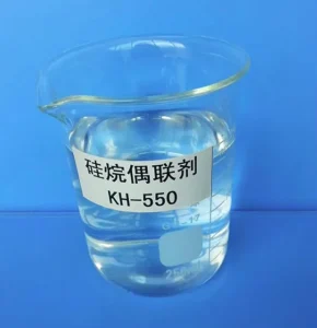 Aminopropyl Triethoxysilane KH550 Coupling Agent for Phenolic Polyester Epoxy Polyamide Carbonate Thermosetting Resins