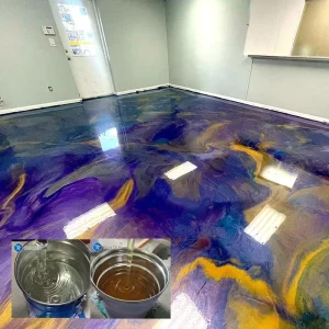 Anti Corrosive Epoxy Curing Agent Liquid Flooring Coating Epoxy Resin