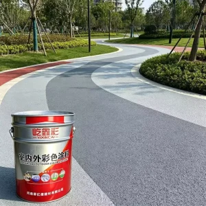 Anti Slip Acrylic Liquid Floor Paint for Outdoor Ramps and Walkways with Roller Brush Application