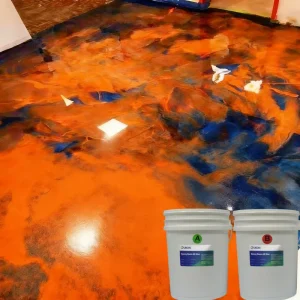 Anti Slip Anti Yellowing Crystal Clear Double Component Epoxy Resin for Construction and Woodworking Flooring