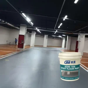 Anti Slip Solid Self Leveling Epoxy Resin Floor Primer Top Finish Paint for Hospital Office Flooring Car Parking
