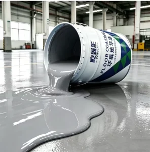 Anti Static Self Leveling Epoxy Resin Liquid Flooring Durable Industrial Floor Coating with Roller Brush Application