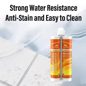 Anti Yellowing Two Component Epoxy Tile Grout Waterproof High Strength Floor Leveling Repair Outdoor Joint Sealant