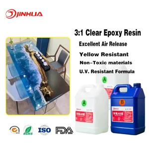 Apoxy Resin 3 1 Crystal Clear Liquid Non Toxic Art Epoxy Art Resin for River Table Crafts